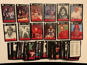 1990 Collegiate Collection ARKANSAS multi sport singles - Choose from list!