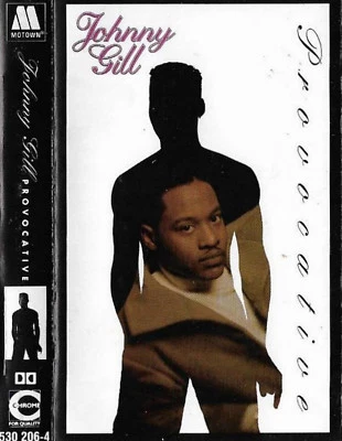 Johnny Gill  Provocative CASSETTE ALBUM Hip Hop RnB/Swing, New Jack Swing Motown - Image 1 of 4