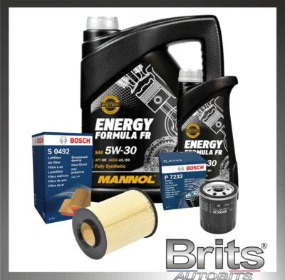 Service Kit for FORD KUGA 2.0 TDCI (2014-2021) – Bosch Oil Air Filters & 6L Oil - Image 1 of 4