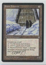 1995 Magic: The Gathering - Ice Age Snow Fortress 00eu