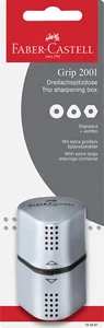 Caja de triple punta FABER-CASTELL "Grip 2001", plata - Imagen 1 de 1