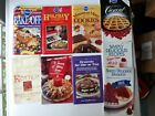 9 mini advertising cookbooks Pillsbury Jello Heinz Eagle Reynolds Wrap