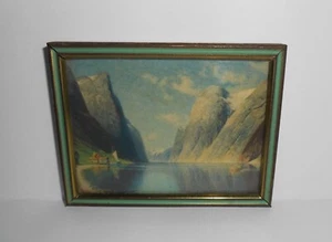 Miniature Framed Picture for Dollhouse - Picture 1 of 7