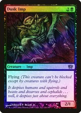 Dusk Imp FOIL 8th Edition NM Black Common MAGIC THE GATHERING CARD ABUGames