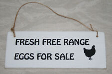 Personalised Hen House Chicken Coop Run Eggs Duck Goose Sign Plaque Farm