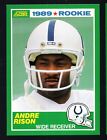 1989 Score #272 Andre Rison Rookie Card Indianapolis Colts. rookie card picture