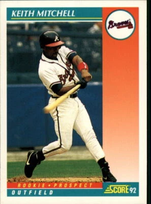 1992 Score #748 Keith Mitchell - NM - Image 1 of 2