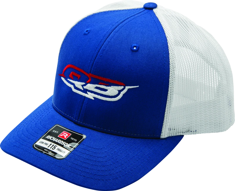 QuadBoss 155391 Quadboss Red/White Merica Hat High Performance Racing Partss - Image 1 of 1