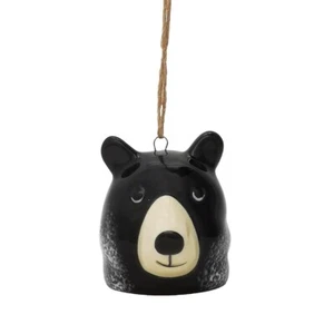 Bärenkopf Christbaumschmuck Borte Deko Nikolaus Quadrat Geschenke Neu - Bild 1 von 3