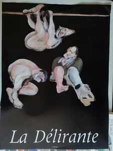 affiche art expo - Francis BACON - 1982 - La Délirante - Picture 1 of 1