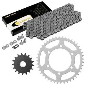 Caltric Drive Chain & Sprockets For Suzuki GSXS1000 2016-2024 27600-33E50-116 - Picture 1 of 7
