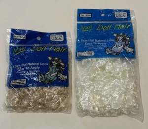 Maxi Doll Hair Lot Platinum White Blond M8502 - Picture 1 of 2