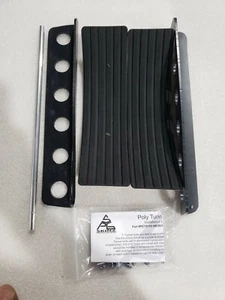 NEW SKINZ Universal Tunnel Rack, Polyethylene, 12", Black - PETR100-BK - Picture 1 of 4