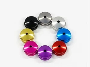 [DLIVE] Aluminium Griff Knopf Kappe für Silikon Fit & Runde Knöpfe - Bild 1 von 13