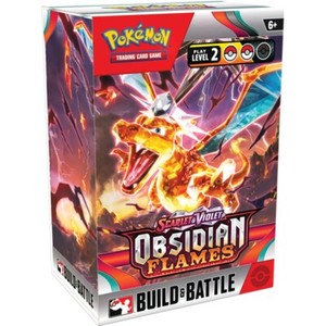 Pokemon Scarlet & Violet Obsidian Flames Build & Battle Deck Box Factory Sealed