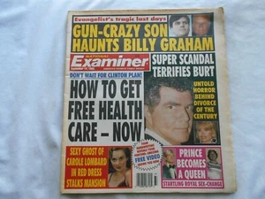 NATIONAL EXAMINER-SEPTEMBER 14,1993 BURT REYNOLDS - Imagen 1 de 2