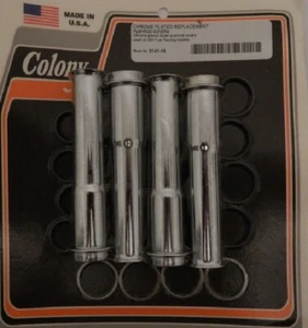 Harley 2017-UP Touring Models Lower Pushrod cover set Chrome Colony 3141-16 New - Imagen 1 de 1