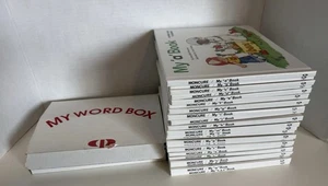 Vtg Lot 25 x Jane Moncure My First Steps Reading ABC Books 1991 Word Box Cards - Picture 1 of 8