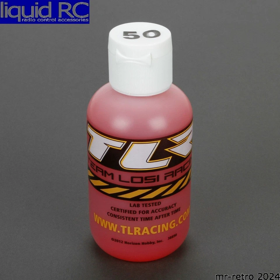 Team Losi Racing 74027 Silicone Shock Oil 50wt 710cst 4oz - Image 1 of 1