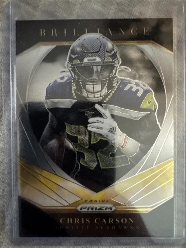 2020 Panini Prizm - Brilliance Chris Carson #15 - Image 1 of 2