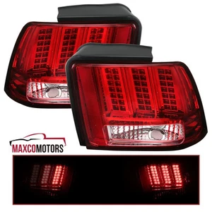 Red Tail Lights Fits 1999-2004 Ford Mustang LED Sequential Signal Brake Lamps - Bild 1 von 7