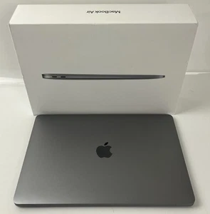 Apple MacBook Air 13" M1-Chip 256GB SSD 8GB RAM Space Gray OVP TOP vom Händler - Afbeelding 1 van 23