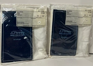 JCPenny Embroidered Bobbie Swag Valance 60” X30” - Picture 1 of 4