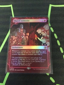 MTG Magic The Gathering Shared Animosity Foil Enchanted Tale Red Commander - Picture 1 of 1