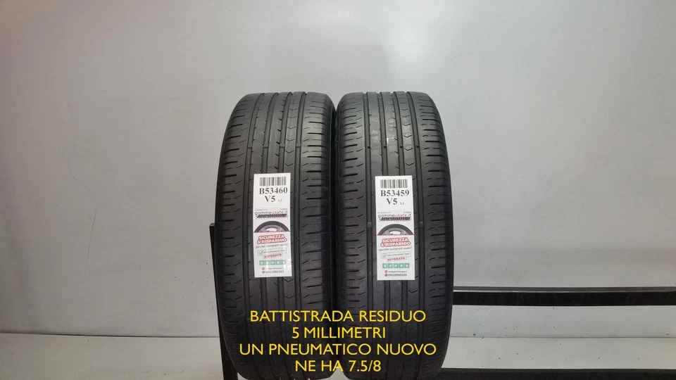 Gomas Usadas 225/60R17 99V Continental C.P.Contact 5 Neumáticos Usados B53460 - Imagen 1 de 1