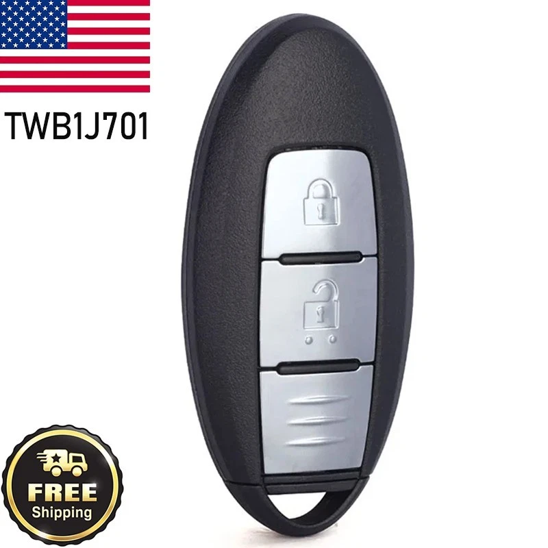 Llavero remoto inteligente Leaf TWB1J701 sin llave para Nissan March Micra K13 2012-2016 Foto 1 de 1