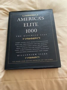 America’s Elite 1000 coffee table book - Picture 1 of 9