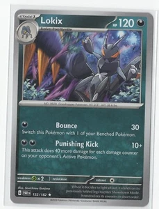 Pokemon Paradox Rift NON Holo Rare Lokix - 122/182 - DECK EXCLUSIVE - Picture 1 of 1