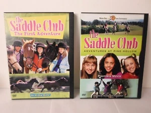 Tested ! The Saddle Club DVD Lot First Adventure *Promo Screener* At Pine Hollow - Picture 1 of 5