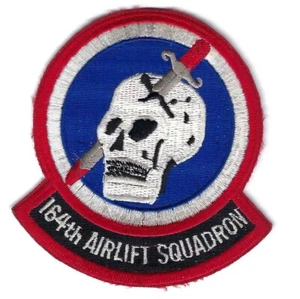 PATCH USAF 164TH AIRLIFT SQUADRON AS OHIO AIR GUARD AS-17 - Bild 1 von 1