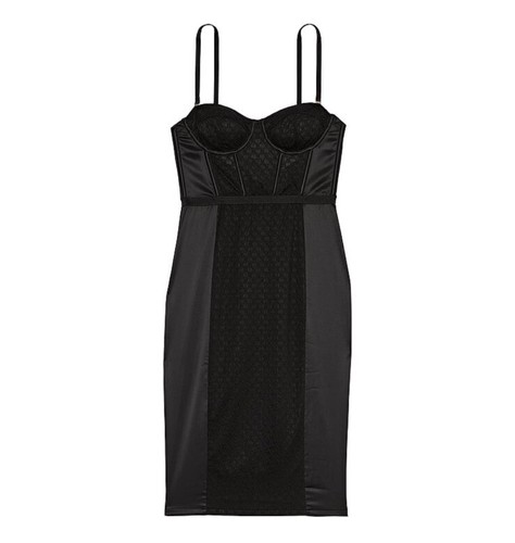 UNDERCOVER Abito corsetto monogramma Victoria's Secret VS Archives taglia XS *ORIGINARIAMENTE $149 95*