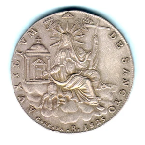 Italy - Papal States. 1825-B Silver Scudo.. Leo XII.. aEF - SCARCE - Imagen 1 de 2
