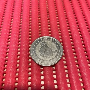 Pokemon Battle Coin  Metallic Iron Meiji japan japanese old c548 - Picture 1 of 2