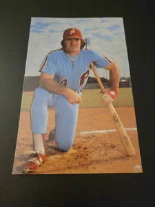1985 postal Pete Rose con sello de Babe Ruth (sin usar) rojos Filis muy limpios - Imagen 1 de 10