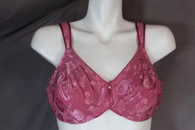 Sutiã Wacoal 85567 Underwire sem forro avaridade cobertura total tamanho 36D rosa - Imagem 1 de 4