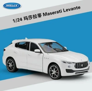 Welly 1:24 Maserati Levante Model Diecast Car Vehicles - Picture 1 of 12