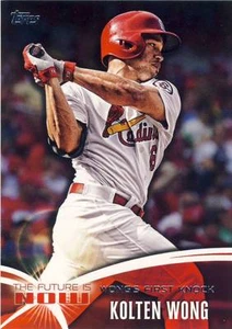 (25) 2014 Topps Mini KOLTEN WONG Future Is Now Insert LOT Cardinals #15 - Picture 1 of 1