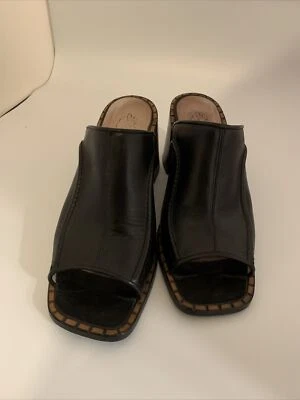 Black Chunky Mules, Size 6 - Image 1 of 4