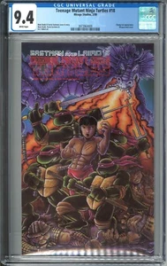 Teenage Mutant Ninja Turtles #18 CGC 9,4 casi nuevo con WP 1989 Marvel Comics Chang Lee TMNT - Imagen 1 de 2