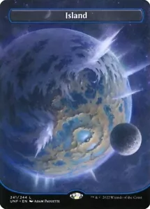 Island - 241 - Orbital Space-ic Land - Unfinity UNF MTG - Bild 1 von 1