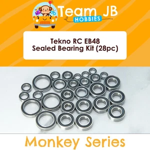 Tekno RC EB48 - Kit de 28 rodamientos de goma sellados - Imagen 1 de 2