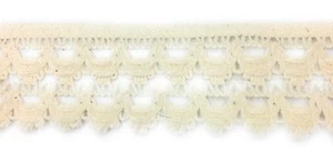 Cotton Off White Lace -Crochet Lace BTY - Picture 1 of 1