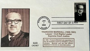 Glen 3746 Thurgood Marshall Juez Asociado Corte Suprema de Estados Unidos - Imagen 1 de 1
