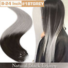 1G/S 14"-24" Double Drawn Micro Ring Bead Loop Link Human Hair Extensions Blonde