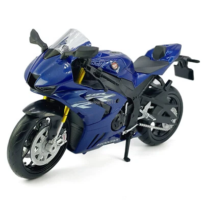 Honda CBR 1000RR-R Fireblade Moto Diecast Modelo Colección Azul Escala 1:12 Foto 1 de 4