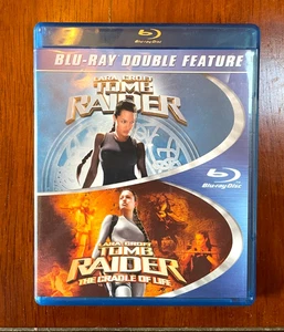 Lara Croft: Tomb Raider 1 & 2 Movie Collection (Blu-ray 2-Disc Set) Like New - Imagen 1 de 2